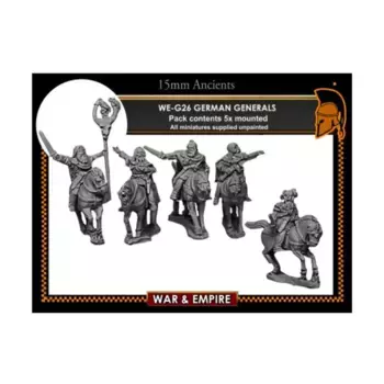 Немецкие генералы, War & Empire - Ancient Miniatures - German (15mm)