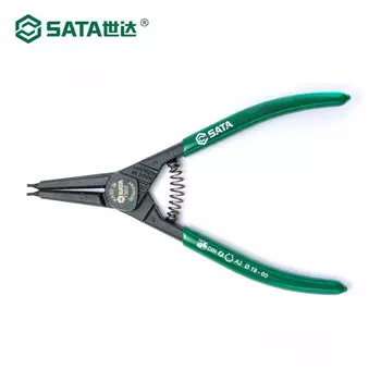 Немецкие клещи для стопорных колец с изогнутым валом серии SATA G 5 дюймов (1,3 мм) 73021-Плоскогубцы для ручного инструмента
