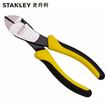 Немецкие профессиональные диагональные плоскогубцы Stanley, 7-дюймовые диагональные плоскогубцы, кусачки, плоскогубцы со смещением, кусачки 89-582-23