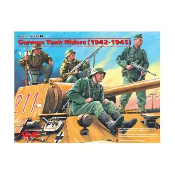Немецкие танкисты (1942-1945), Military Models 1/35 Scale (ICM)