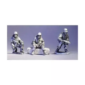 Немецкий артиллерийский расчет PaK40 в конце войны, WWII Miniatures - German Forces (28mm) (Artizan Designs)