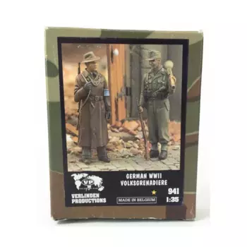 Немецкий фольксгренадер времен Второй мировой войны, WWII - Assorted (1:35)