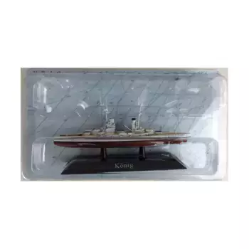 Немецкий линкор морской пехоты Kaiserliche SMS Koenig 1914 г., Seacraft (DeAgostini)