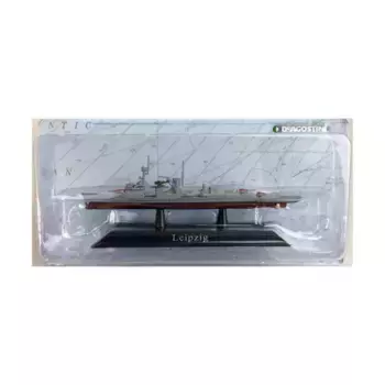 Немецкий лёгкий крейсер рейхсмарине Лейпциг, 1929 г., Seacraft (DeAgostini)