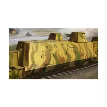 Немецкий пушечный вагон Geschutzwagen, Military Models (1:35) (Trumpeter Models)