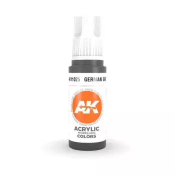 Немецкий серый (17 мл), 3rd Gen Acrylic - Blacks, Whites & Greys