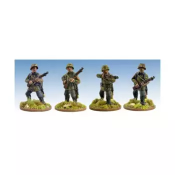 Немецкий шуцен с винтовками №2, Historical Miniatures - WWII - German (28mm) (Crusader Miniatures)
