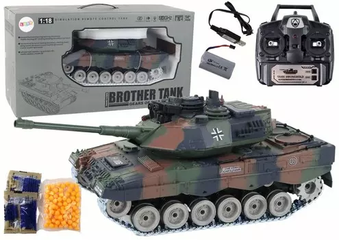 Немецкий танк с дистанционным управлением Leopard Rc 1:18 Inna marka