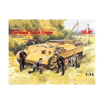 Немецкий танковый экипаж (1943-1945), Military Models 1/35 Scale (ICM)