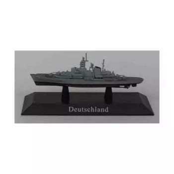 Немецкий учебный крейсер Бундесмарины, Германия, 1960 г., Seacraft (DeAgostini)