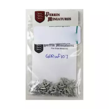 Немецкое пехотное командование, WWII Miniatures - German (10mm) (Perrin Miniatures)