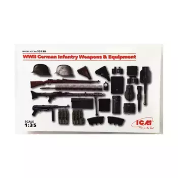 Немецкое пехотное оружие и снаряжение времен Второй мировой войны, Military Models 1/35 Scale (ICM)