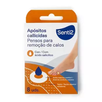 Немедленное облегчение боли Apositos Para Callos Senti-2, 8 UD