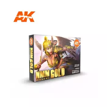 Неметаллический металл – золото, 3rd Gen Acrylic Paint Sets