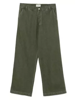 Немир джинсы Officine Generale, зеленый