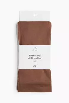 Ненатирающие велосипедные шорты H&M, коричневый