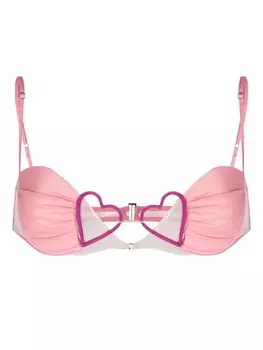 Nensi Dojaka бюстгальтер на косточках, розовый