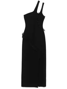 Nensi Dojaka платье миди Nadia, черный