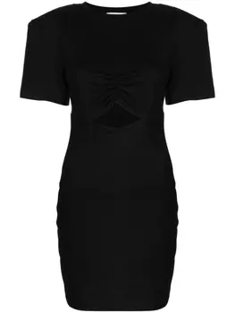 Nensi Dojaka платье мини с вырезом, черный