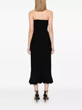 Nensi Dojaka трикотажное платье миди, черный