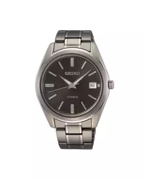 Neo classic SUR375P1 титановые мужские часы с серебряным ремешком Seiko, серебряный