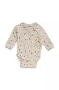 Неоанто боди Elia That's mine, бежевый