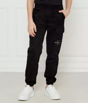 Необходимы брюки-карго Regular fit Calvin Klein Jeans, черный