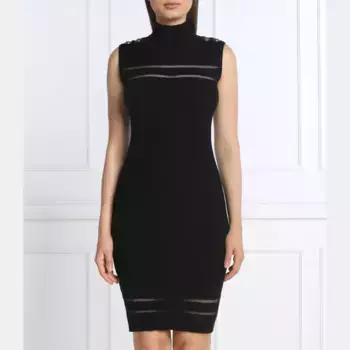 Необычное платье Pinko, черный