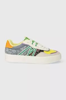 Необычные кроссовки Desigual, мультиколор