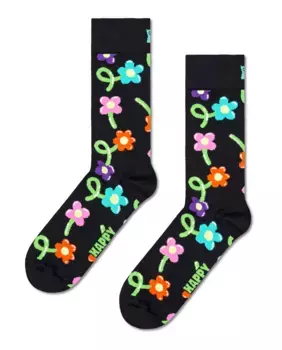 Необычные носки Happy Socks, черный