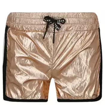 Необычные шорты обычного кроя Dkny, золотой