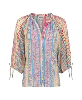 Неоклассическая блузка с бантом Fabienne Chapot, мультиколор