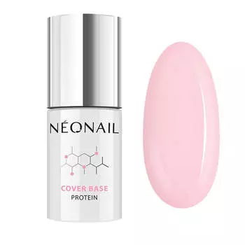 NeoNail Протеиновая гибридная база Cover Base Protein Nude Rose 7,2 мл