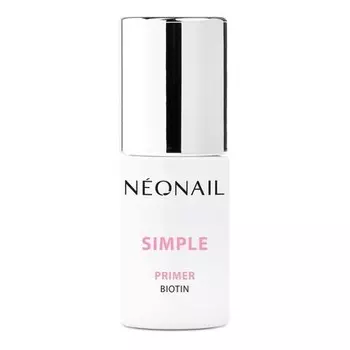 NEONAIL Simple Biotin Primer Некислотный праймер для гелевых ногтей или УФ-лака для ногтей 7,2 мл Nonail