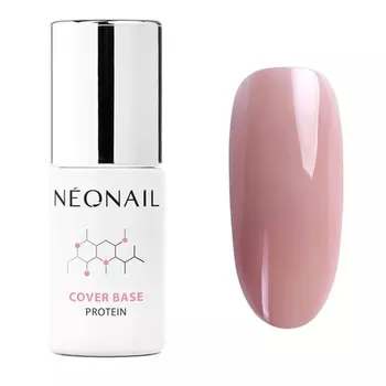 NEONAIL УФ-лак для ногтей Base Coat Gel UV Cover Base Protein Pure Nude 7,2 мл Nonail