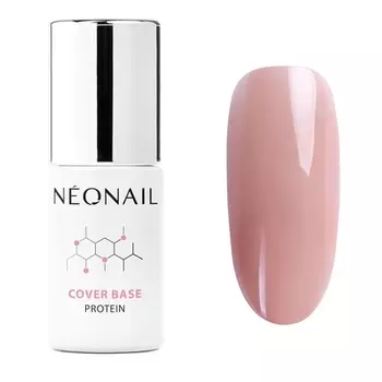 NEONAIL УФ-лак для ногтей Base Coat Gel UV Cover Base Protein Cover Peach 7,2 мл Nonail