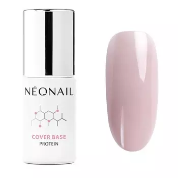 NEONAIL УФ-лак для ногтей Base Coat Gel UV Cover Base Protein Sand Nude 7,2 мл Nonail