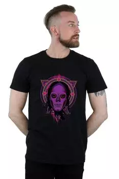 Неоновая футболка «Пожиратель смерти» Harry Potter, черный