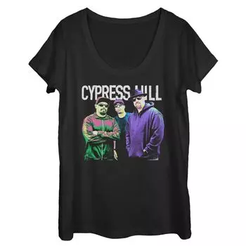 Неоновая футболка с графическим рисунком Cypress Hill для юниоров Licensed Character