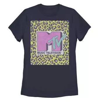 Неоновая футболка с логотипом MTV Music Television для юниоров Licensed Character