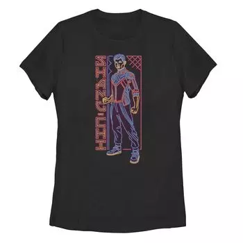 Неоновая футболка с плакатом для юниоров Marvel Shang-Chi Licensed Character