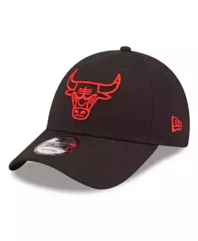 Неоновая кепка Chicago Bulls 9forty New Era, черный