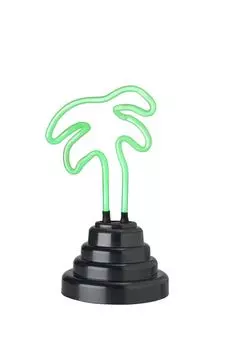 Неоновая лампа Sompex Neono Palm 19см 2,5Вт настольная лампа 44104, зеленый