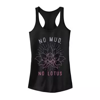 Неоновая майка No Mud No Lotus для юниоров