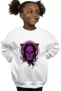 Неоновая толстовка Пожирателя Смерти Harry Potter, белый