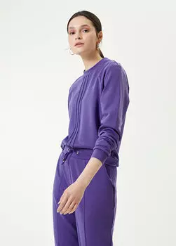 Неоново-фиолетовый свитшот Network