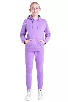 Неоновый спортивный костюм с капюшоном CityComfort, фиолетовый
