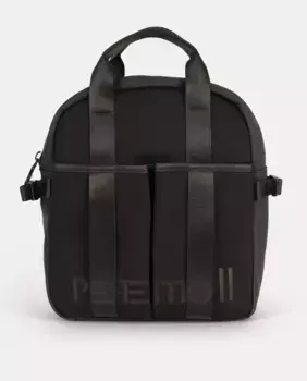 Неопреновый рюкзак с большими передними карманами на клипсе Небольшой задний карман Регулируемые ручки, Pepe Moll, черный