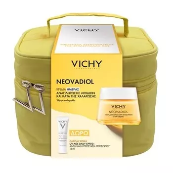 Neovadiol дневной крем после менопаузы 50 мл и Gift Capital Soleil Uv-Age Daily Spf50+15 мл Vichy