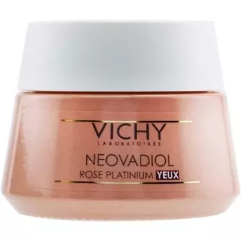 Neovadiol Rose Platinium Eye Pink, против отечности и ухода за морщинами, 15 мл, Vichy
